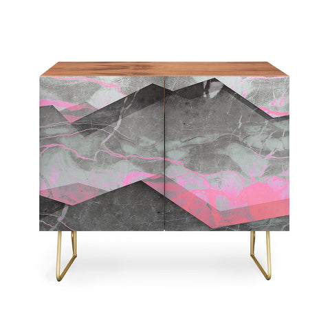 Emanuela Carratoni Marble and Rose Credenza