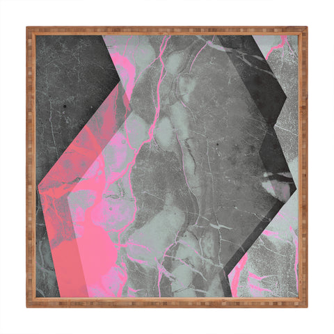 Emanuela Carratoni Marble and Rose Square Tray