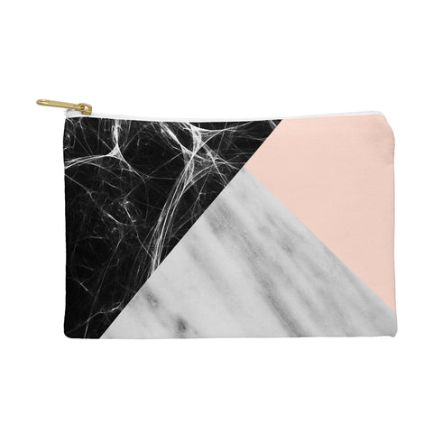 Emanuela Carratoni Marble Collage with Pink Pouch