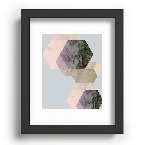 Emanuela Carratoni Marble Geometry Recessed Framing Rectangle