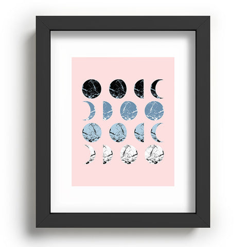 Emanuela Carratoni Marble Moon Phases Recessed Framing Rectangle