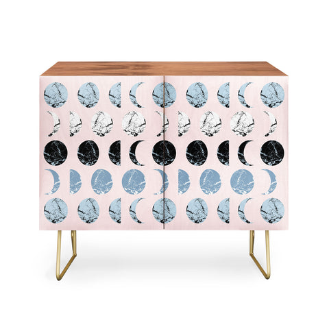 Emanuela Carratoni Marble Moon Phases Credenza