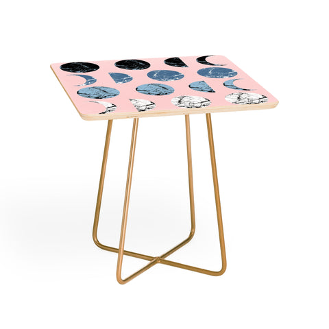 Emanuela Carratoni Marble Moon Phases Side Table
