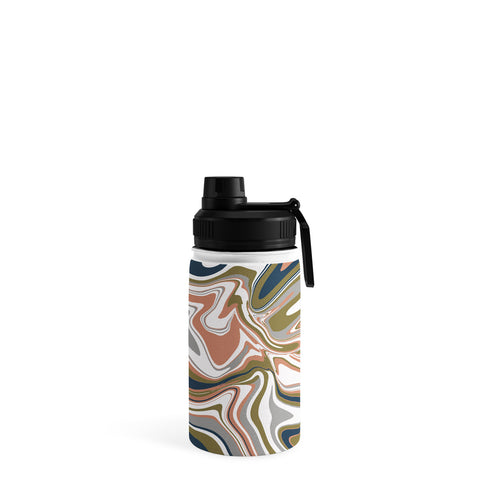 Emanuela Carratoni Marbled Swirls Water Bottle