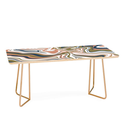 Emanuela Carratoni Marbled Swirls Coffee Table