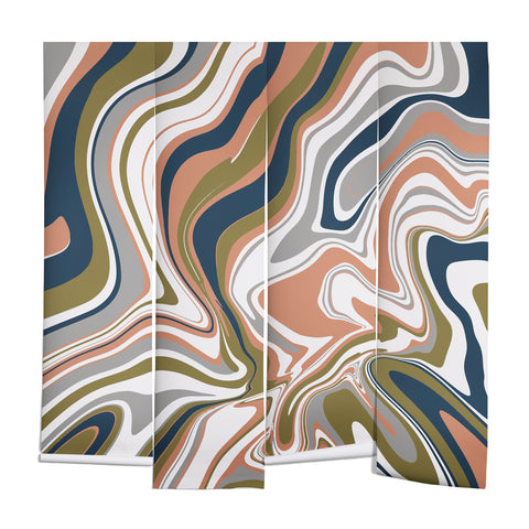 Emanuela Carratoni Marbled Swirls Wall Mural