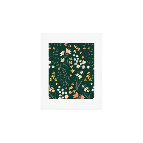 Emanuela Carratoni Meadow Flowers Theme Art Print
