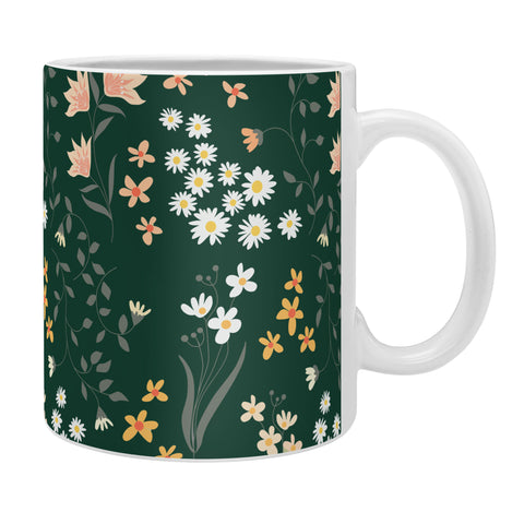 Emanuela Carratoni Meadow Flowers Theme Coffee Mug