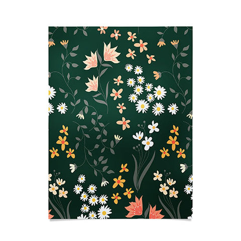 Emanuela Carratoni Meadow Flowers Theme Poster