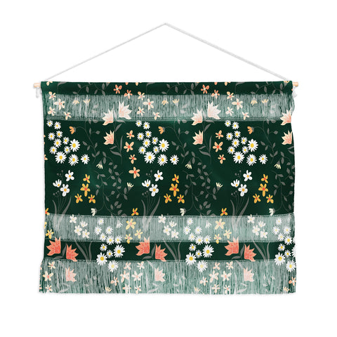 Emanuela Carratoni Meadow Flowers Theme Wall Hanging Landscape