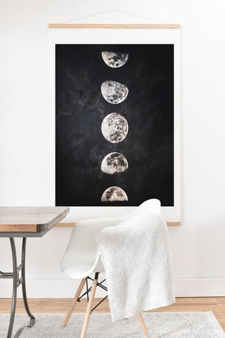 Emanuela Carratoni Mistery Moon Art Print And Hanger