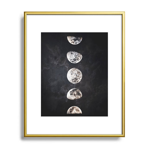 Emanuela Carratoni Mistery Moon Metal Framed Art Print