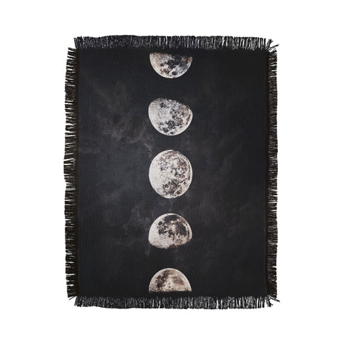 Emanuela Carratoni Mistery Moon Throw Blanket