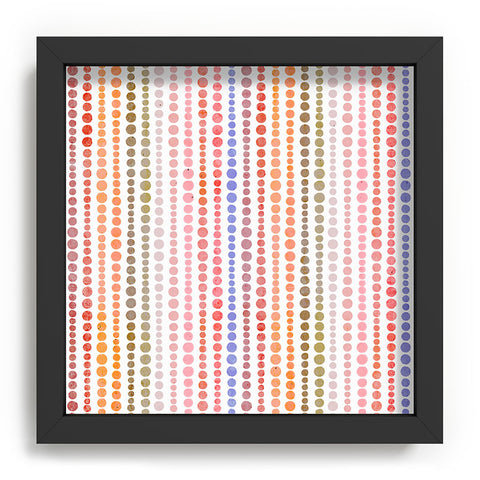 Emanuela Carratoni Modern Polka Dots Recessed Framing Square