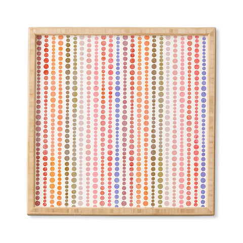 Emanuela Carratoni Modern Polka Dots Framed Wall Art