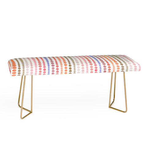 Emanuela Carratoni Modern Polka Dots Bench