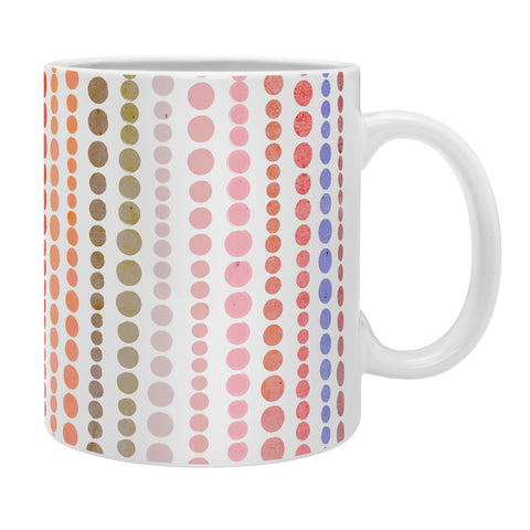 Emanuela Carratoni Modern Polka Dots Coffee Mug