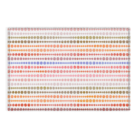Emanuela Carratoni Modern Polka Dots Outdoor Rug