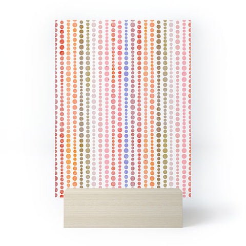 Emanuela Carratoni Modern Polka Dots Mini Art Print