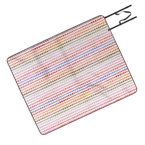 Emanuela Carratoni Modern Polka Dots Picnic Blanket