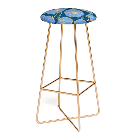 Emanuela Carratoni Moody Blue Garden Bar Stool