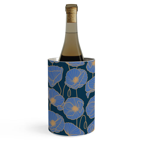 Emanuela Carratoni Moody Blue Garden Wine Chiller