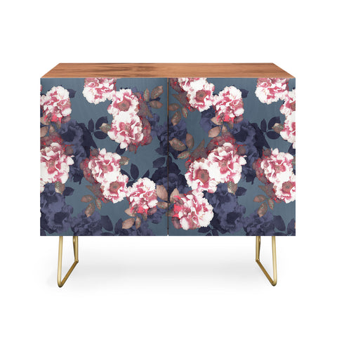 Emanuela Carratoni Moody Florals Credenza