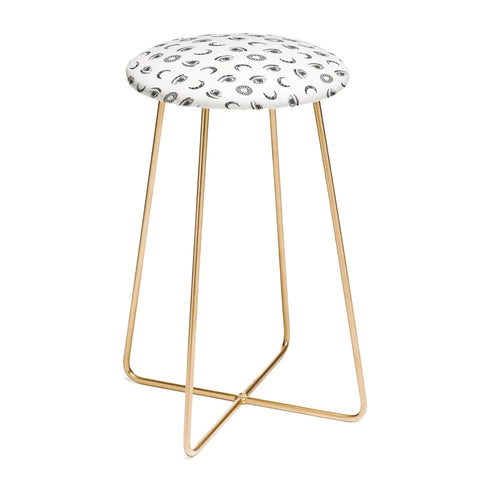 Emanuela Carratoni Moon and Sun Counter Stool