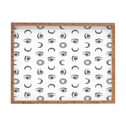 Emanuela Carratoni Moon and Sun Rectangular Tray
