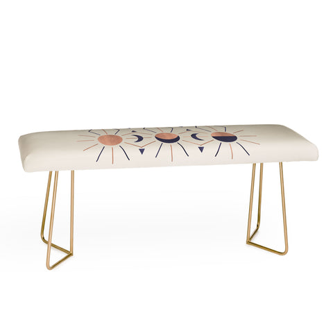 Emanuela Carratoni Moon and Sun Rose Gold Bench
