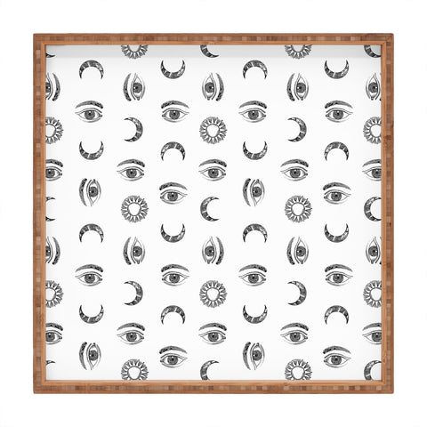 Emanuela Carratoni Moon and Sun Square Tray