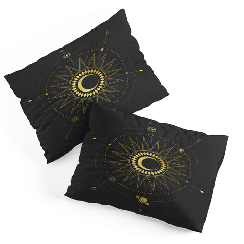Emanuela Carratoni Moon Directions Pillow Shams