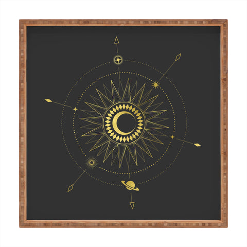 Emanuela Carratoni Moon Directions Square Tray