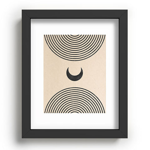 Emanuela Carratoni Moon on Mountain Recessed Framing Rectangle