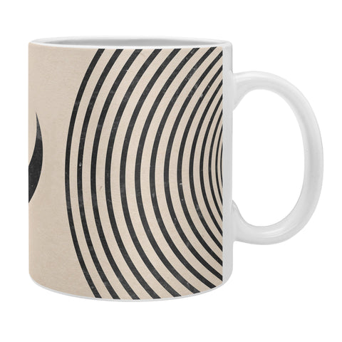 Emanuela Carratoni Moon on Mountain Coffee Mug