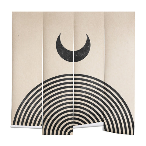 Emanuela Carratoni Moon on Mountain Wall Mural