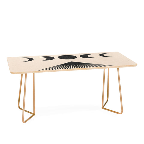 Emanuela Carratoni Moon Phases on Mountains Coffee Table