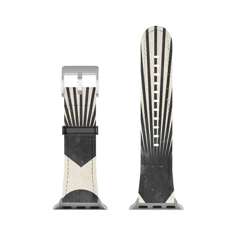 Emanuela Carratoni Moon Phases on Mountains Apple Watch Band