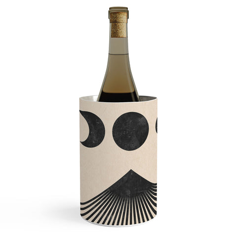 Emanuela Carratoni Moon Phases on Mountains Wine Chiller