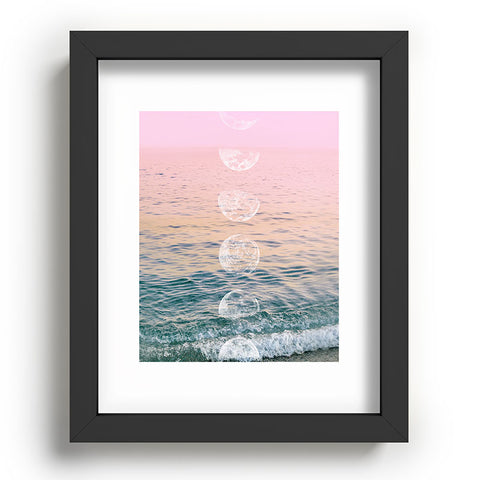 Emanuela Carratoni Moontime on the Beach Recessed Framing Rectangle