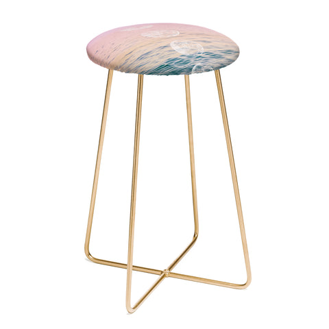 Emanuela Carratoni Moontime on the Beach Counter Stool