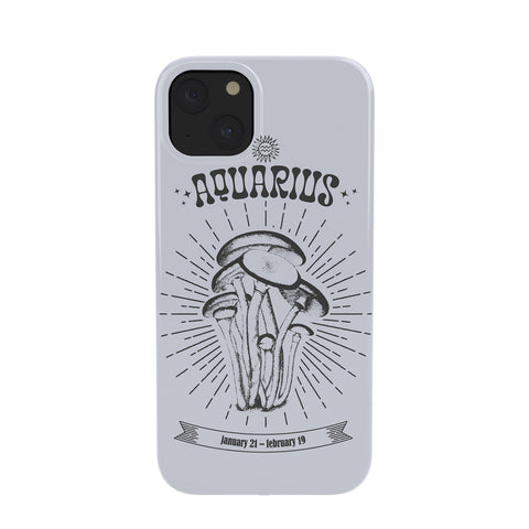 Emanuela Carratoni Mushrooms Zodiac Aquarius Phone Case