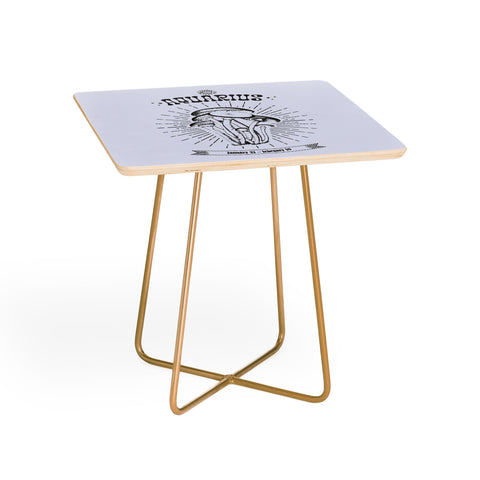 Emanuela Carratoni Mushrooms Zodiac Aquarius Side Table