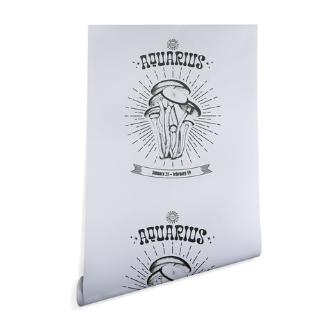 Emanuela Carratoni Mushrooms Zodiac Aquarius Wallpaper