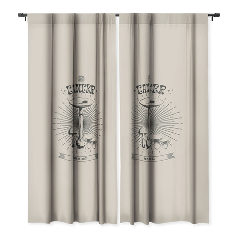 Emanuela Carratoni Mushrooms Zodiac Cancer Blackout Non Repeat