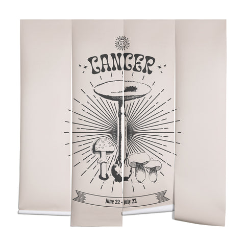 Emanuela Carratoni Mushrooms Zodiac Cancer Wall Mural