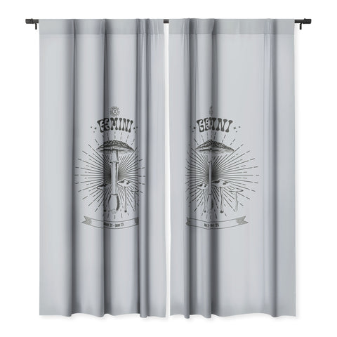 Emanuela Carratoni Mushrooms Zodiac Gemini Blackout Non Repeat