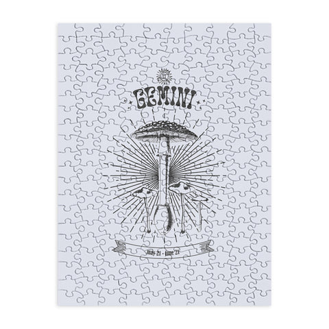 Emanuela Carratoni Mushrooms Zodiac Gemini Puzzle