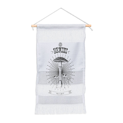 Emanuela Carratoni Mushrooms Zodiac Gemini Wall Hanging Portrait