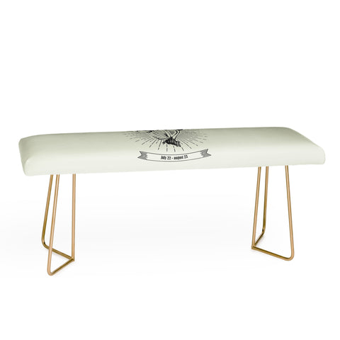 Emanuela Carratoni Mushrooms Zodiac Leo Bench